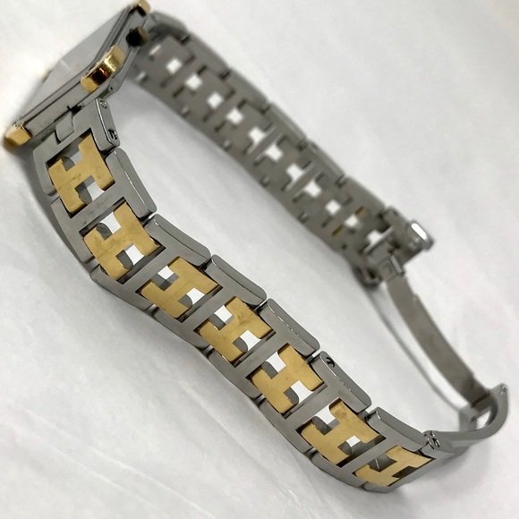 **SOLD** Hermès Croisière CR1.220 Watch w/Gold - Picture 7 of 16